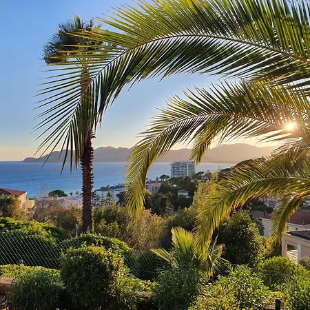 Superbe Vue Piscine Tennis Apartamento Cannes